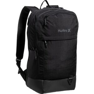 Hurley 7390 Peak 26L Black Backpack for School or Daily‎ Use